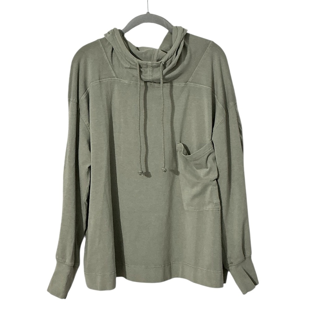 FP MOVEMENT Hot Shot Hooded Layer S 25” p2p Sage Stone NWT - Picture 2 of 10